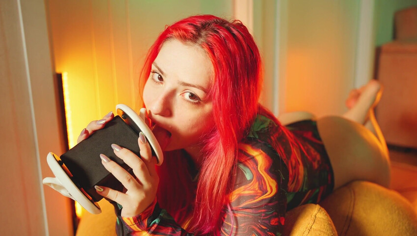 The Sounds of Girls - 29 November 2025 - ASMR Juicy Ear Licking in a Tight Bodysuit