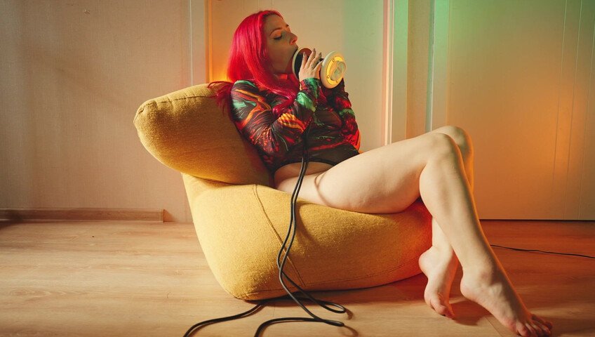 The Sounds of Girls - 29 November 2025 - ASMR Juicy Ear Licking in a Tight Bodysuit