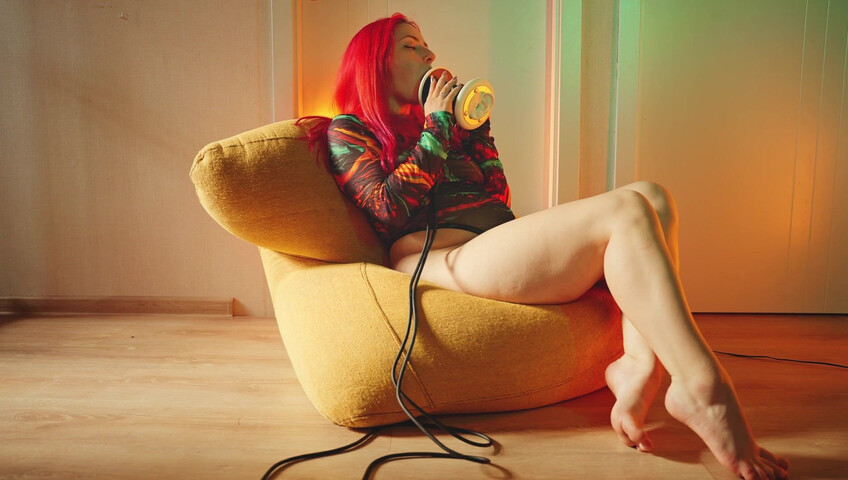 The Sounds of Girls - 29 November 2025 - ASMR Juicy Ear Licking in a Tight Bodysuit