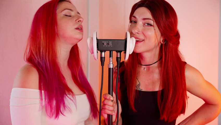The Sounds of Girls - 20 October 2025 - ASMR Double Vally + Yori Wet Spit Ear Licking