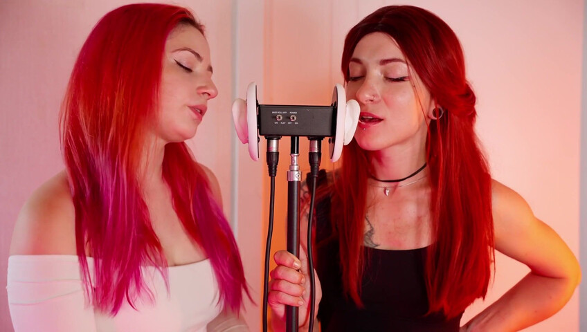 The Sounds of Girls - 20 October 2025 - ASMR Double Vally + Yori Wet Spit Ear Licking