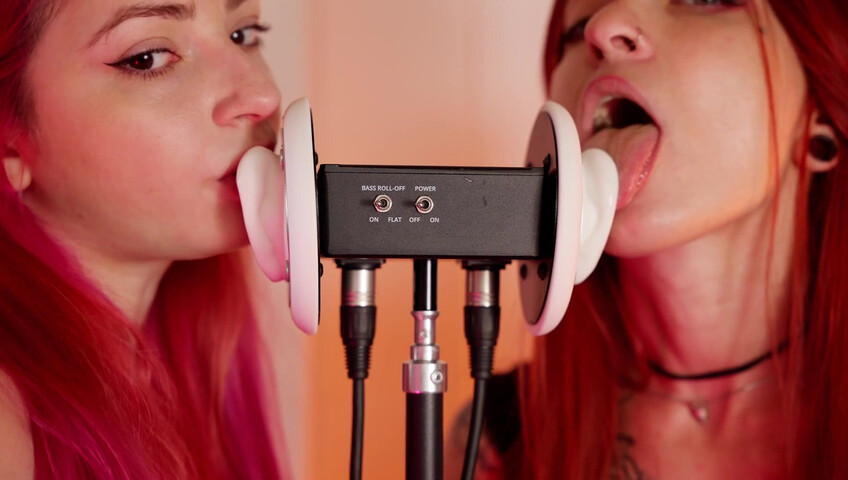 The Sounds of Girls - 20 October 2025 - ASMR Double Vally + Yori Wet Spit Ear Licking