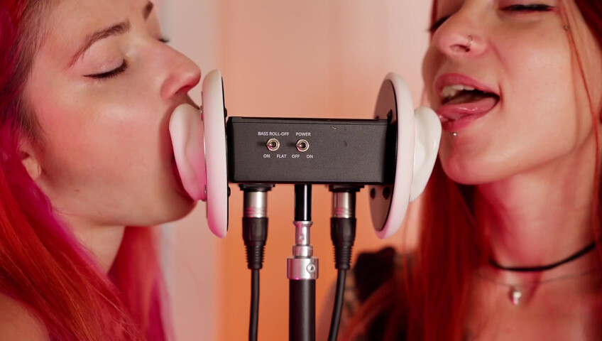 The Sounds of Girls - 20 October 2025 - ASMR Double Vally + Yori Wet Spit Ear Licking