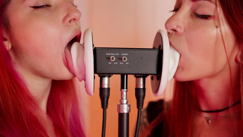 The Sounds of Girls - 20 October 2025 - ASMR Double Vally + Yori Wet Spit Ear Licking