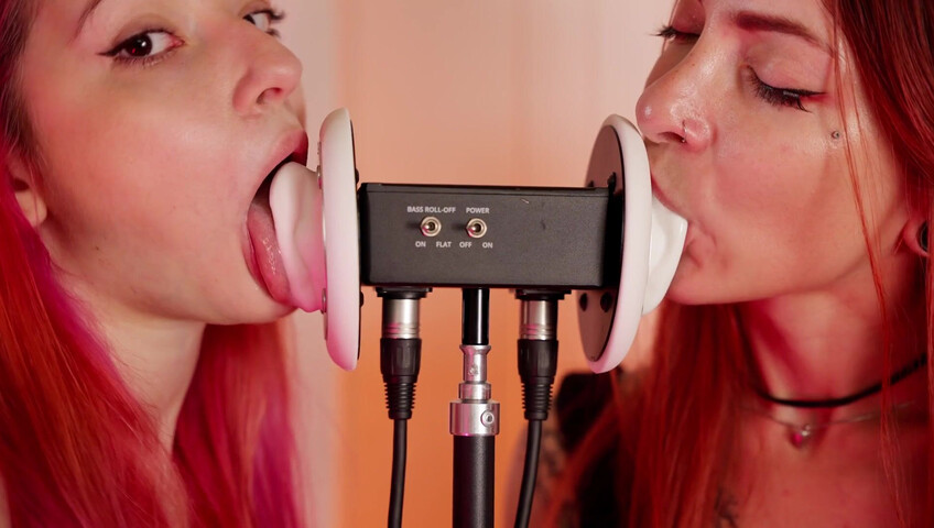 The Sounds of Girls - 20 October 2025 - ASMR Double Vally + Yori Wet Spit Ear Licking
