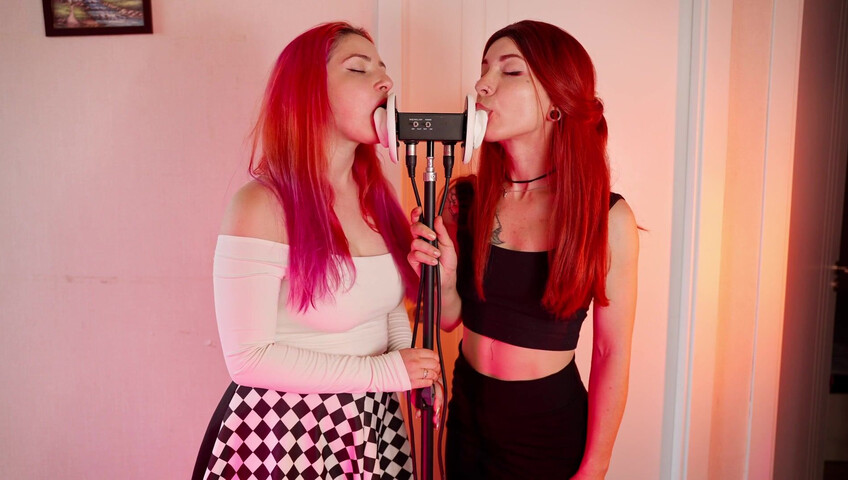The Sounds of Girls - 20 October 2025 - ASMR Double Vally + Yori Wet Spit Ear Licking