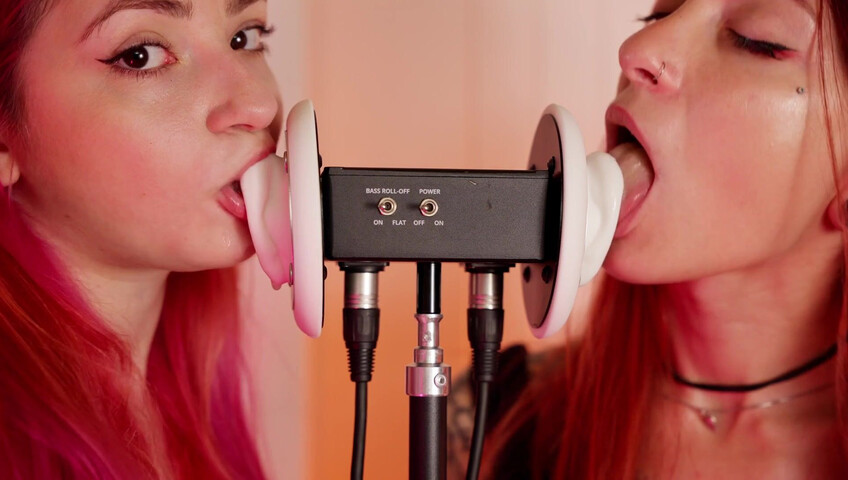 The Sounds of Girls - 20 October 2025 - ASMR Double Vally + Yori Wet Spit Ear Licking