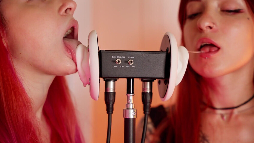 The Sounds of Girls - 20 October 2025 - ASMR Double Vally + Yori Wet Spit Ear Licking