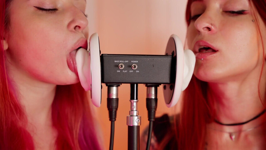 The Sounds of Girls - 20 October 2025 - ASMR Double Vally + Yori Wet Spit Ear Licking