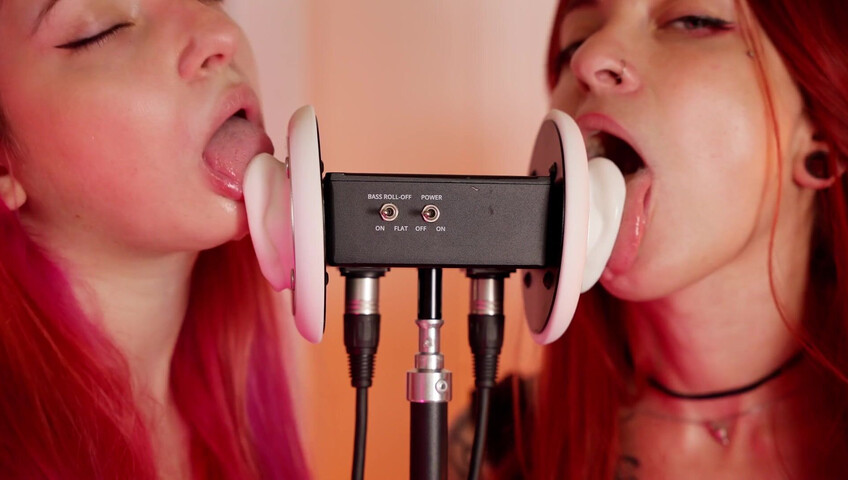 The Sounds of Girls - 20 October 2025 - ASMR Double Vally + Yori Wet Spit Ear Licking
