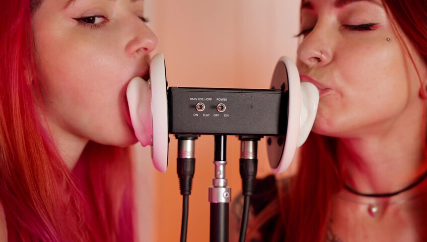 The Sounds of Girls - 20 October 2025 - ASMR Double Vally + Yori Wet Spit Ear Licking