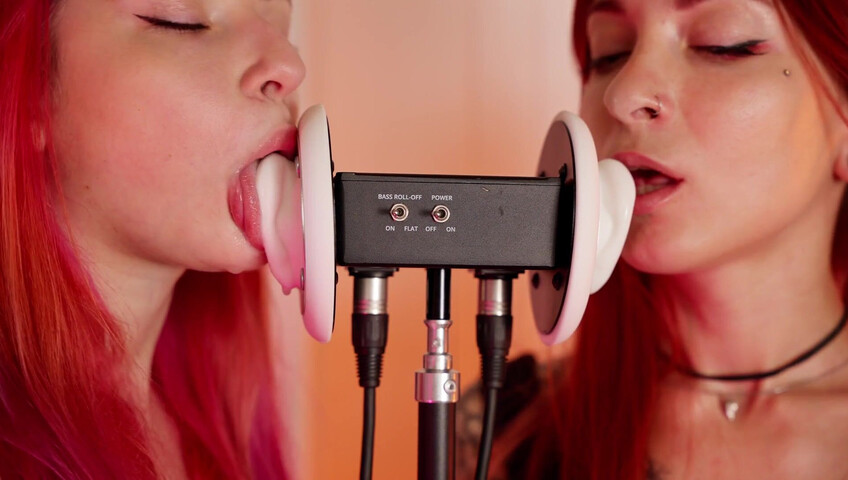 The Sounds of Girls - 20 October 2025 - ASMR Double Vally + Yori Wet Spit Ear Licking