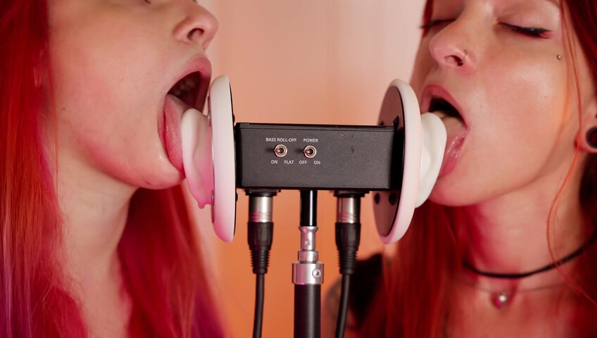 The Sounds of Girls - 20 October 2025 - ASMR Double Vally + Yori Wet Spit Ear Licking