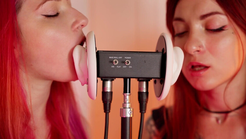 The Sounds of Girls - 20 October 2025 - ASMR Double Vally + Yori Wet Spit Ear Licking