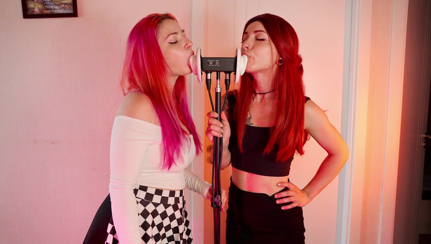 The Sounds of Girls - 20 October 2025 - ASMR Double Vally + Yori Wet Spit Ear Licking