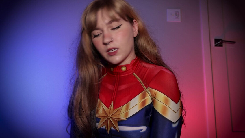 Jaybbgirl - Captain Marvel: Anal Blackmail