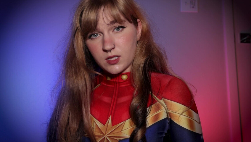 Jaybbgirl - Captain Marvel: Anal Blackmail
