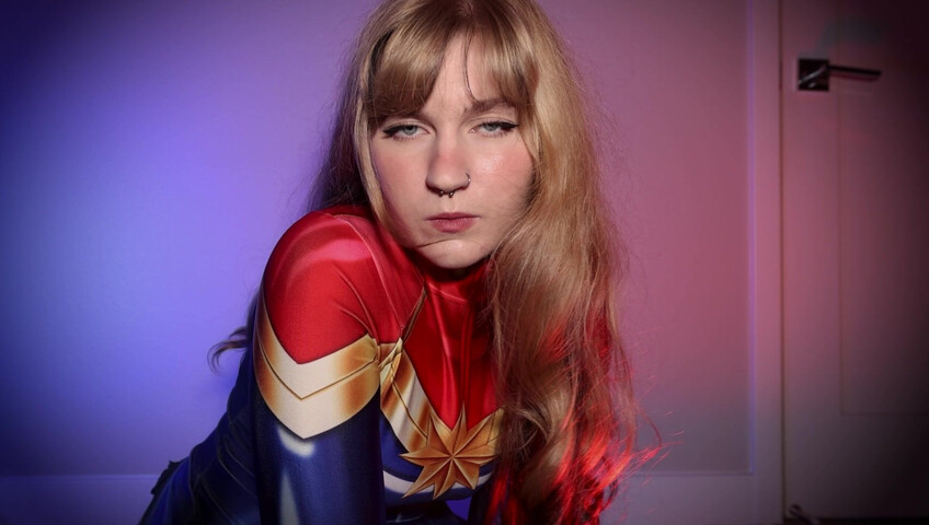 Jaybbgirl - Captain Marvel: Anal Blackmail