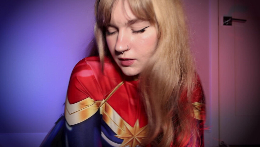 Jaybbgirl - Captain Marvel: Anal Blackmail