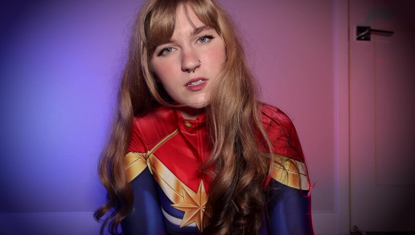 Jaybbgirl - Captain Marvel: Anal Blackmail