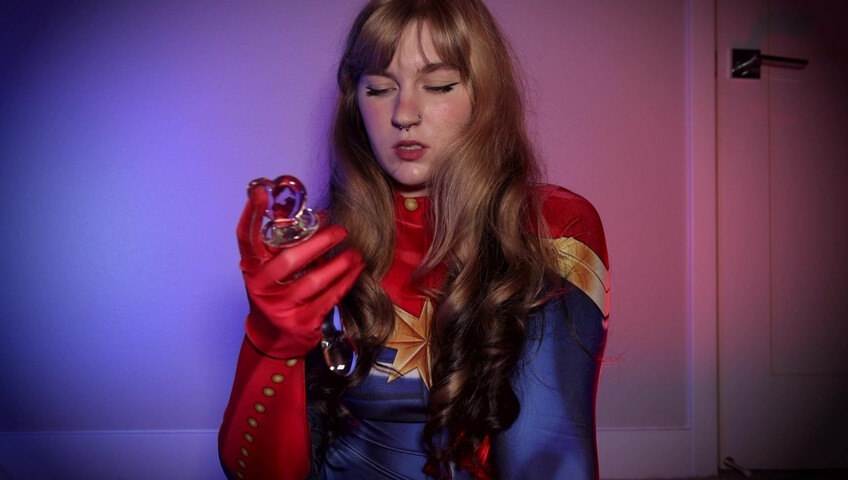 Jaybbgirl - Captain Marvel: Anal Blackmail