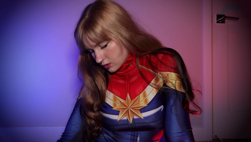 Jaybbgirl - Captain Marvel: Anal Blackmail