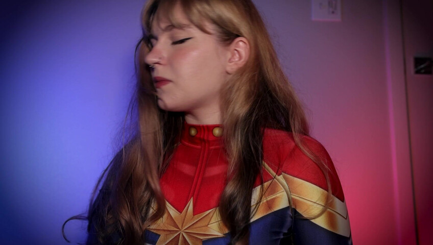 Jaybbgirl - Captain Marvel: Anal Blackmail