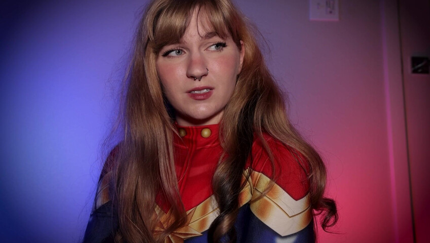 Jaybbgirl - Captain Marvel: Anal Blackmail