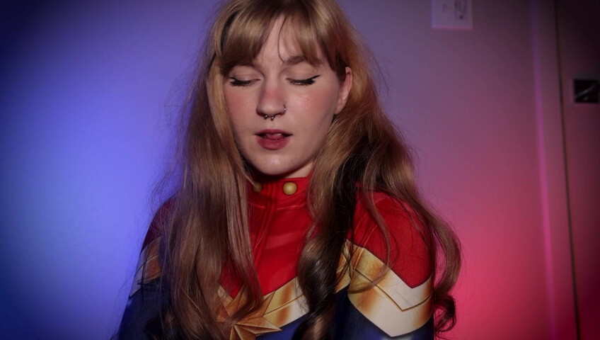 Jaybbgirl - Captain Marvel: Anal Blackmail