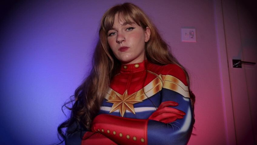 Jaybbgirl - Captain Marvel: Anal Blackmail