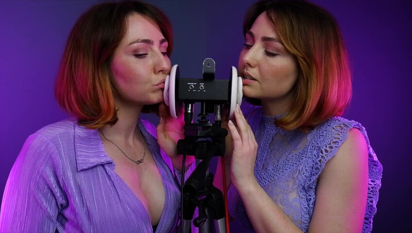 WhisperAudios ASMR - 2 January 2026 - Twins Eat Your Ears