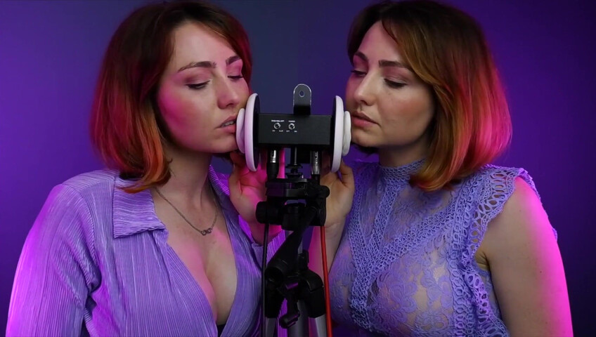 WhisperAudios ASMR - 2 January 2026 - Twins Eat Your Ears