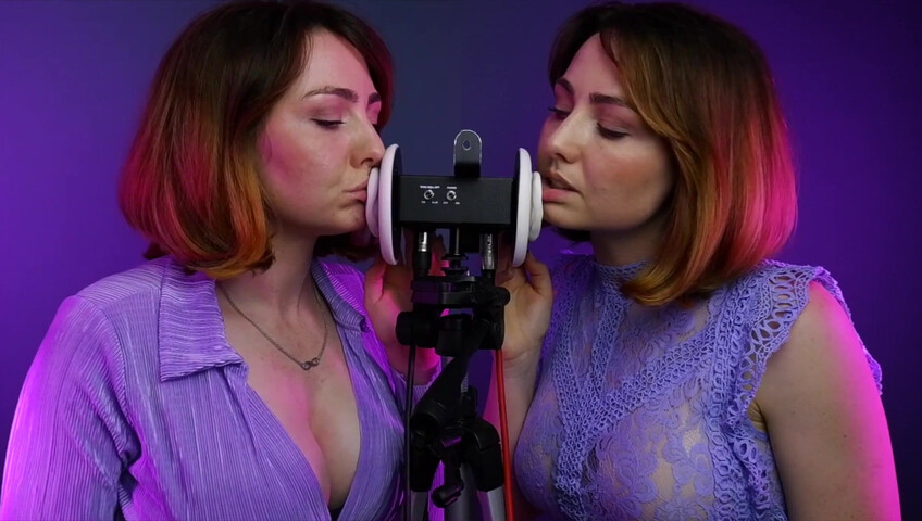 WhisperAudios ASMR - 2 January 2026 - Twins Eat Your Ears