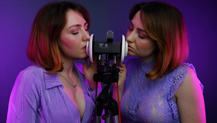 WhisperAudios ASMR - 2 January 2026 - Twins Eat Your Ears