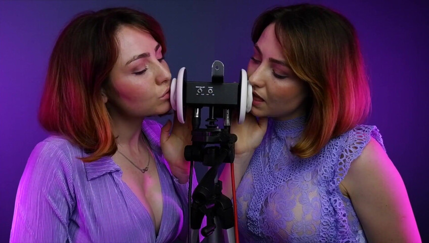 WhisperAudios ASMR - 2 January 2026 - Twins Eat Your Ears