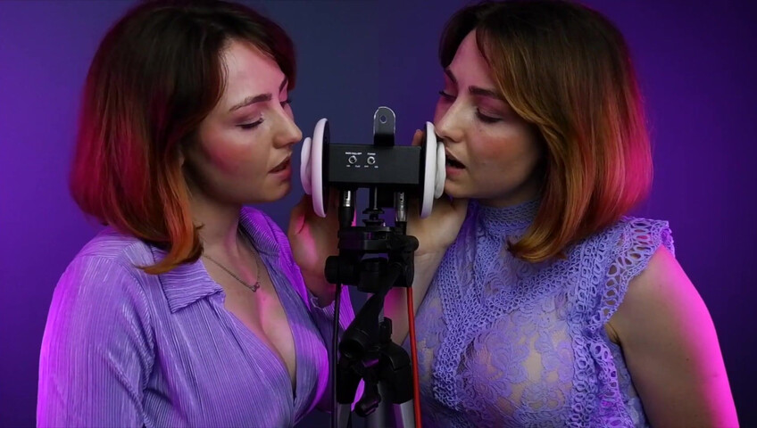 WhisperAudios ASMR - 2 January 2026 - Twins Eat Your Ears