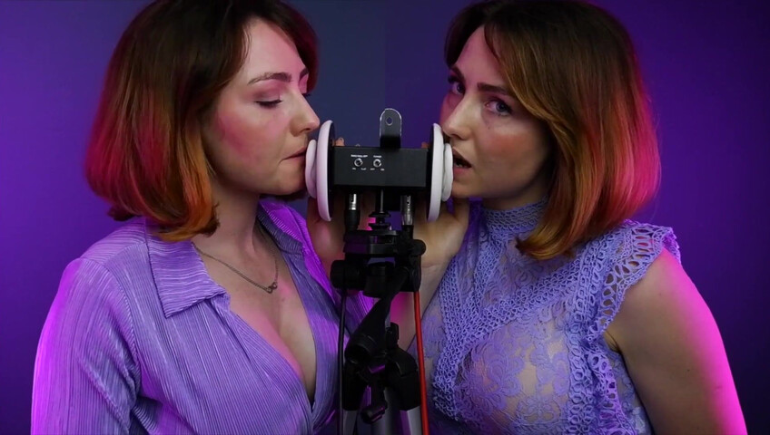 WhisperAudios ASMR - 2 January 2026 - Twins Eat Your Ears