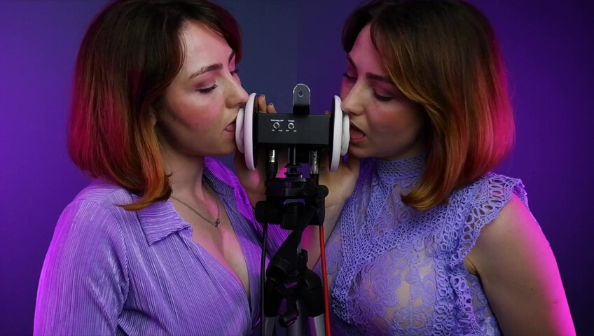 WhisperAudios ASMR - 2 January 2026 - Twins Eat Your Ears