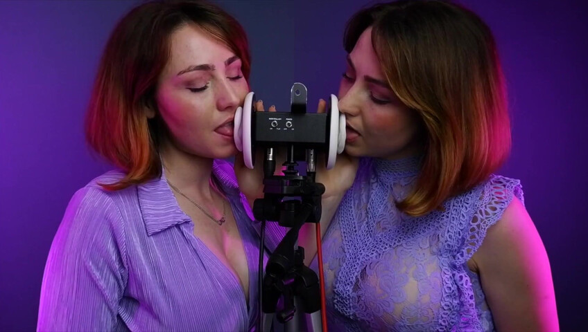 WhisperAudios ASMR - 2 January 2026 - Twins Eat Your Ears