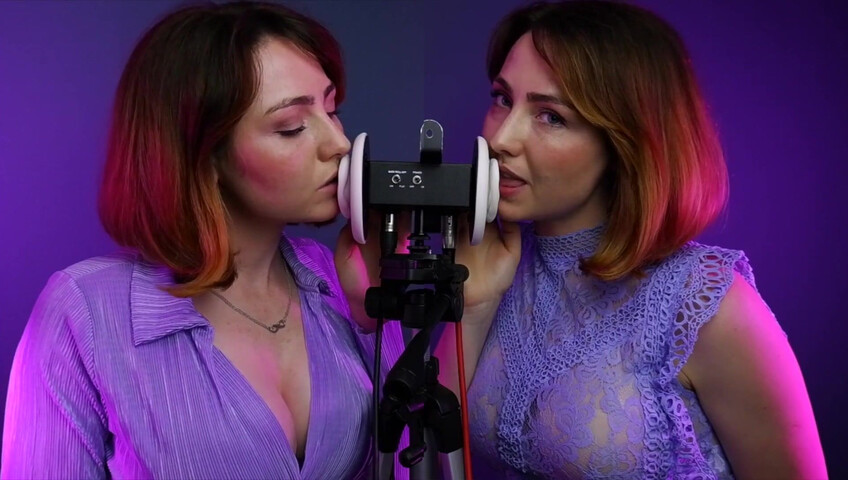 WhisperAudios ASMR - 2 January 2026 - Twins Eat Your Ears
