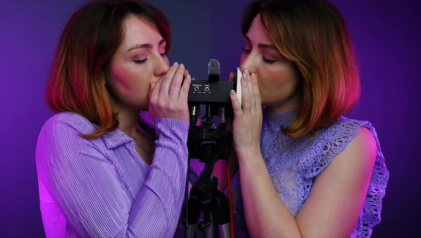 WhisperAudios ASMR - 2 January 2026 - Twins Eat Your Ears