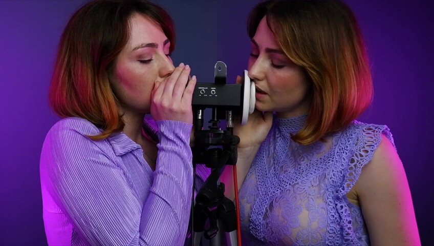 WhisperAudios ASMR - 2 January 2026 - Twins Eat Your Ears