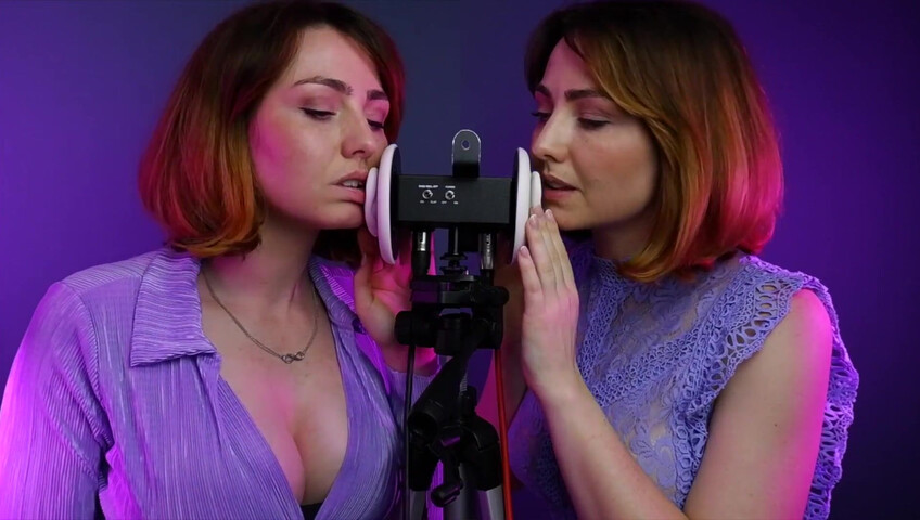 WhisperAudios ASMR - 2 January 2026 - Twins Eat Your Ears