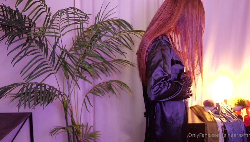 Ginger ASMR - 21 December 2024 - Naughty Silky Robes Try On Haul​