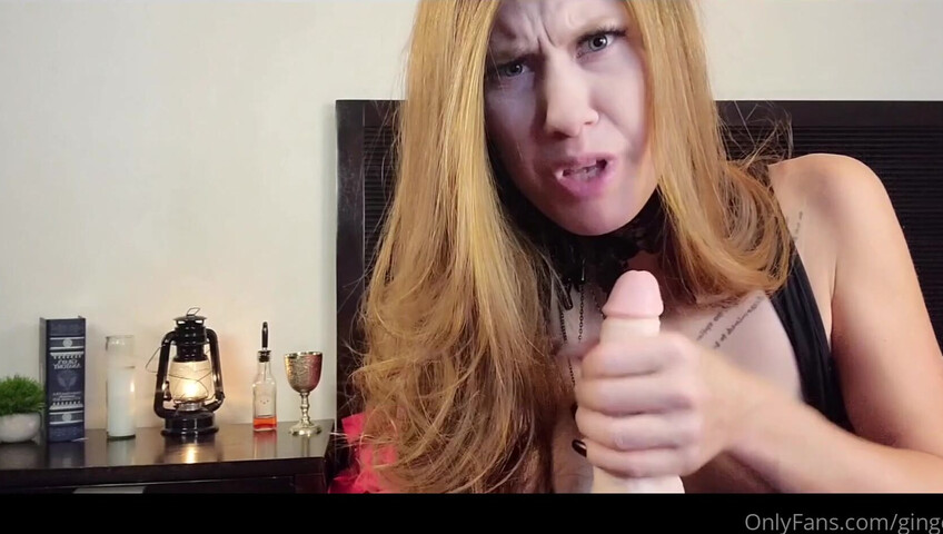 Ginger ASMR - 26 October 2021 - Vampire Pleasing Her Loyal Slave