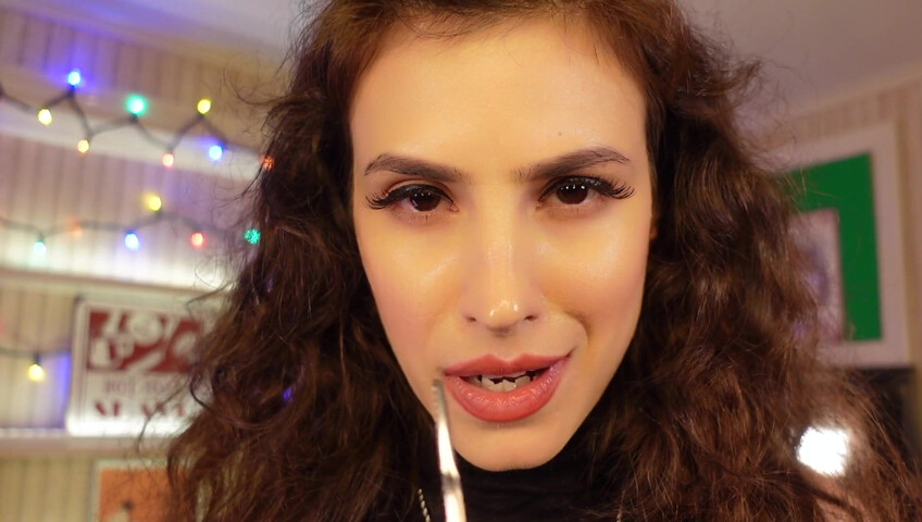 Irma La Dulce ASMR - Cuck's Hotwife Spanish Barber's Haircut and Playtime