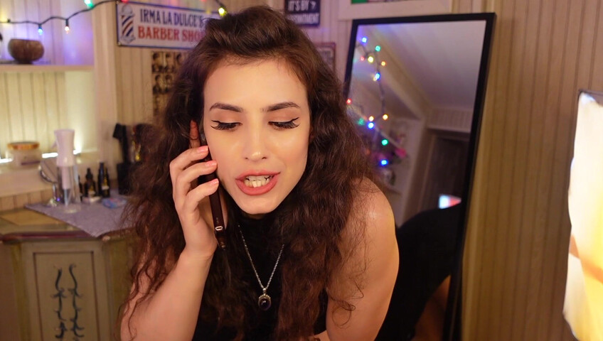 Irma La Dulce ASMR - Cuck's Hotwife Spanish Barber's Haircut and Playtime