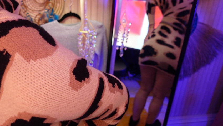 Irma la Dulce ASMR Ass - Girlfriend Experience - Dressing Room Kink