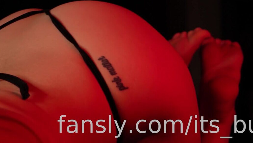 Its_Bunnii - Black Bikini by Candlelight ASMR