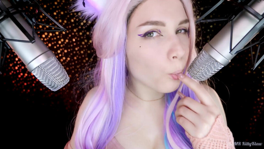 Kitty Klaw ASMR - Rode Mic Licking and Mouth Sounds